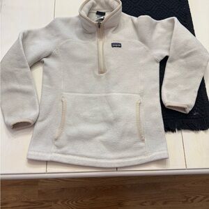 Patagonia Off-White Fleece Jacket
